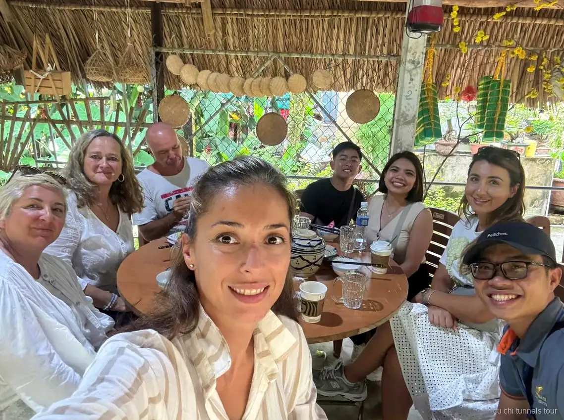 Lacquerware workshop stop on the Cu Chi Tunnels tour