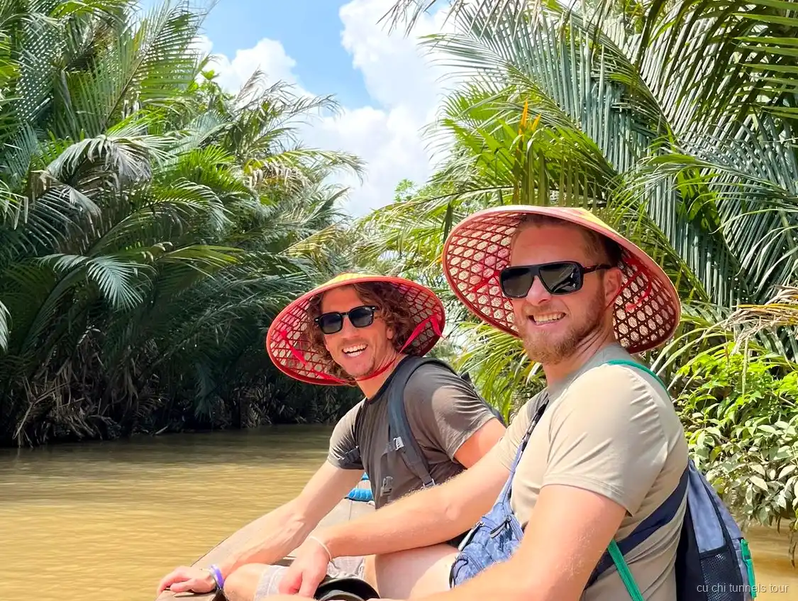 Coconut village stop on the Cu Chi Tunnels and Mekong Delta tour