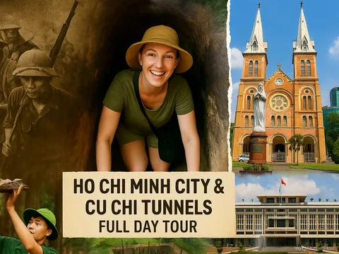 Independence Palace visited on the Cu Chi Tunnels and Saigon city highlights tour