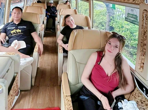 Cu Chi Tunnels tour group exploring the underground wartime network