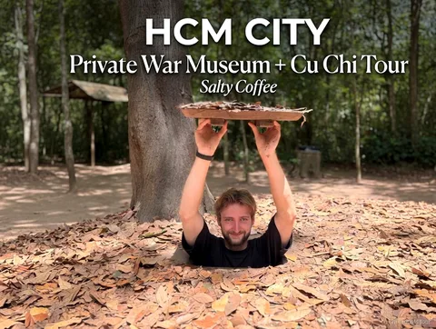 War Remnants Museum besøgt på Cu Chi Tunneler VIP turen for små grupper