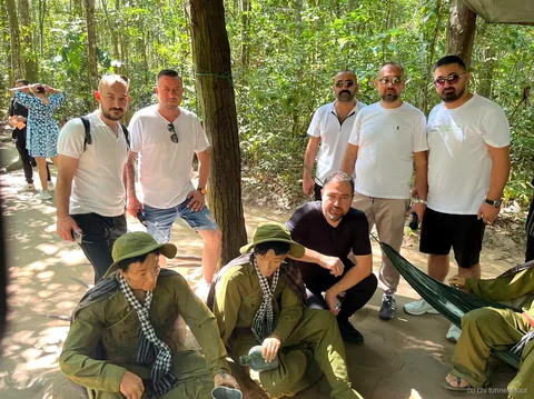 Agent Orange Center stop on the private Cu Chi Tunnels tour