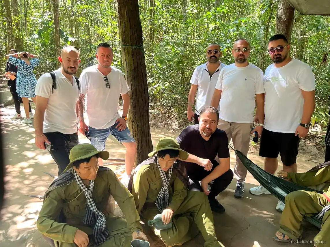 Agent Orange Center stop on the private Cu Chi Tunnels tour